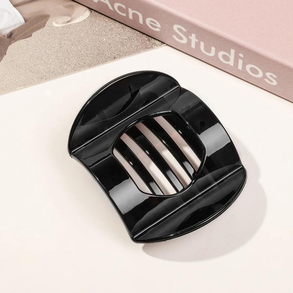 Новые большие и маленькие размеры заколки для волос из поликарбоната для женщин, нескользящие аксессуары для волос, винтажные заколки в форме утиного когтя, заколки для девочек