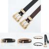 Womens Vintage Alloy Belt For Chic Office Look