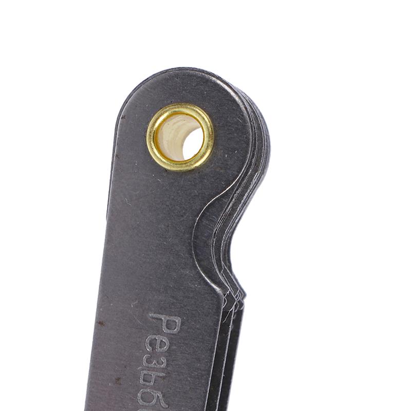 40 шт. измерительный калибр для резьбы, 60 градусов, измеритель шага резьбы с метрической резьбой Уитворта