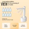 USB C Rechargeable Bottle Pump Electric Foldable Water Pump, Three-Level Quantitative Pumping Design, Type-C Fast Charging Durable Abs Dispenser