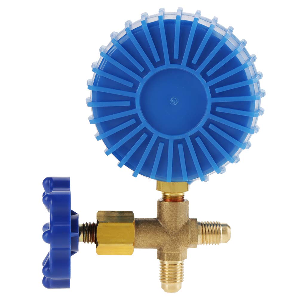 Manifold Freon Gauge High Low Pressure Gauge for Air Conditioner R410A R22 R134A R404A