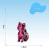 3D Printed Colorful Mini Animal Ornaments - Educational Toys for Children