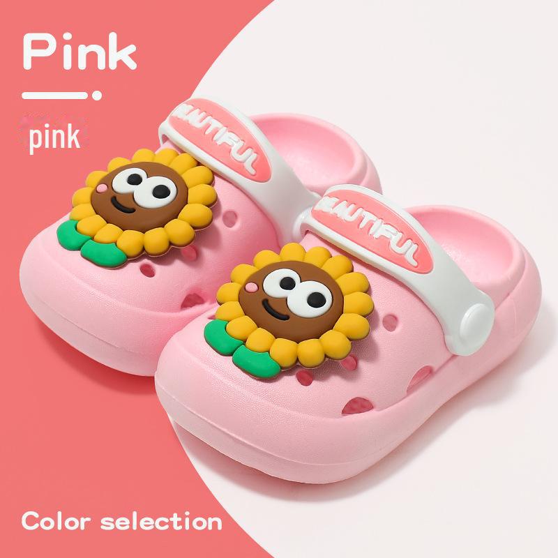 Детская обувь с дырочками с героями мультфильмов: Мягкие, нескользящие тапочки для мальчиков и девочек