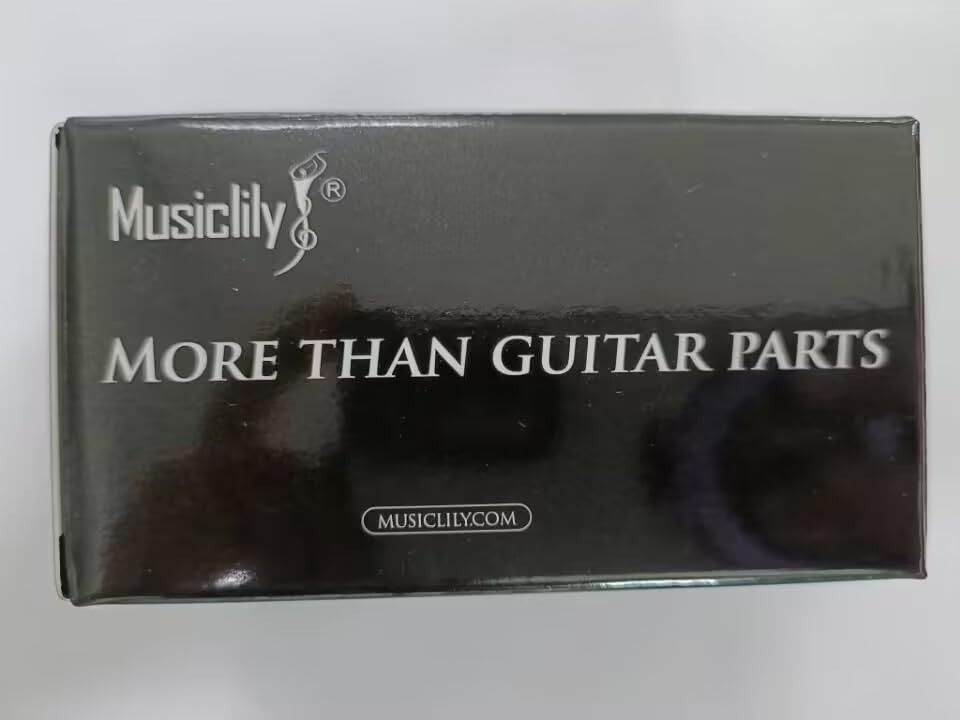 Звукосниматели Musiclily Pro LP-OBLA Alnico 5 типа хамбакер с открытой катушкой, набор для позиции у грифа/бриджа 7.5K/8.8K для электрогитары, зебра