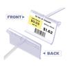 Price Tag Supermarket Label Display PVC Plastic Retail Shelf Card Slot  Mall Shop