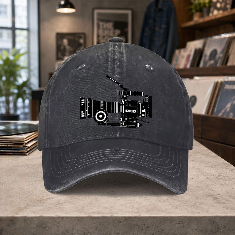 Red Adjustable Baseball Cap For Men Women Lightweight Unisex Casual Hat For Outdoor Daily Wear Events