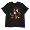 Dark Chao and Shadow T-Shirt Street Wear Plus Size Tops Aesthetic Clothes Clothing for Men