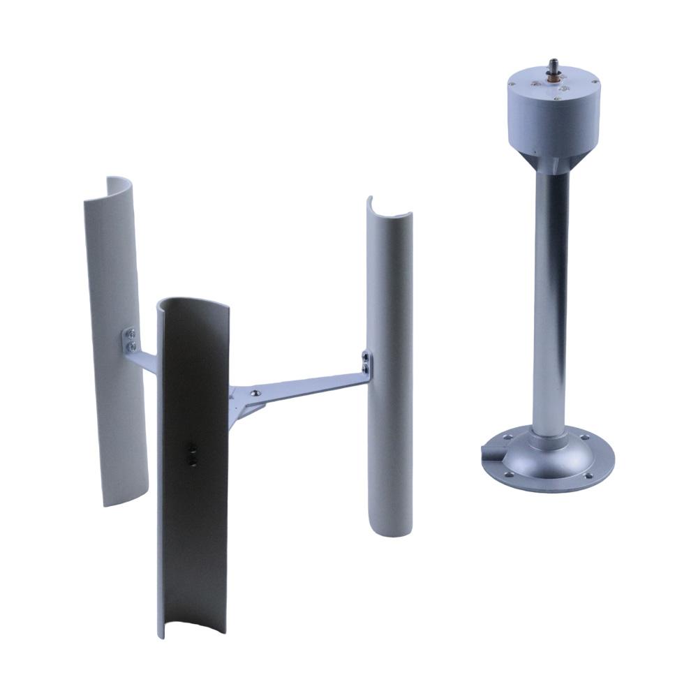 Vertical Axis Wind Turbine Model Three-phase Permanent Magnet Generator Windmill Toy Night Light Making DIY Display