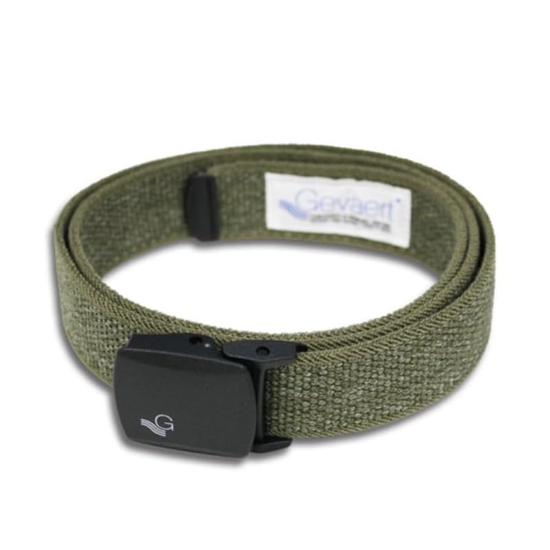 LTG GEVAERT Gewald Belt Manufactured by YKK Lightweight Buckle Used 35mm Width Rubber Belt GVT-1062 1063 1064 1011 1048 Plain Color Camouflage Pattern