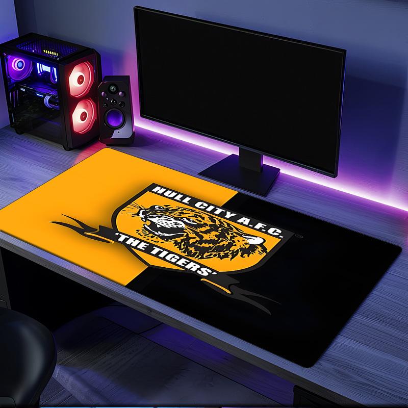 Hull City Fire Emblem Mouse Pad, Rubber Base, Mouse Pad for Gamers and Office Use, Gaming Desk , Easy To Clean Mat Christmas fan gifts