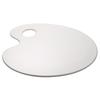 Pro-Style White Plate, 23cm, Pallet Plate, Microwave Safe, Made In Japan, 8725-9730