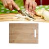 Деревянная разделочная доска Толстая ручка с удобным захватом Кухонная доска для нарезки продуктов для домашней кухни
