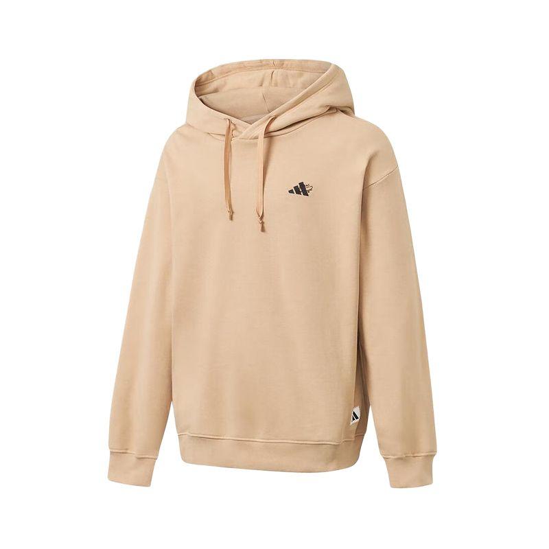 adidas Мужская толстовка хаки с маленьким логотипом KC5325