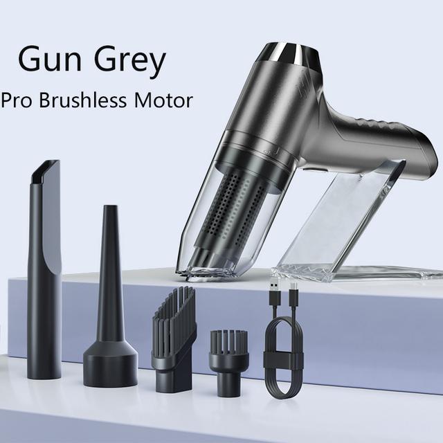 13000Pa беспроводной автомобильный пылесос с сильным всасыванием, ручной мини-портативный пылесос для автомобиля, дома, рабочего стола, чистка домашних животных