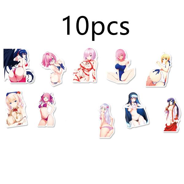 10/25/50 шт., красота, аниме, изображение, сексуальный кролик, девушка, граффити, наклейки для багажа, компьютера, мотоцикла, наклейки