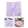 Embroidery Sweat Absorbent Pocket Handkerchief for Wedding Party Activities Soft and Absorbent Pocket Towel
