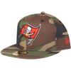 Casquette 59fifty - New Era - Tampa Bay Buccaneers - Bois Camo - 100% Coton - Ajustée