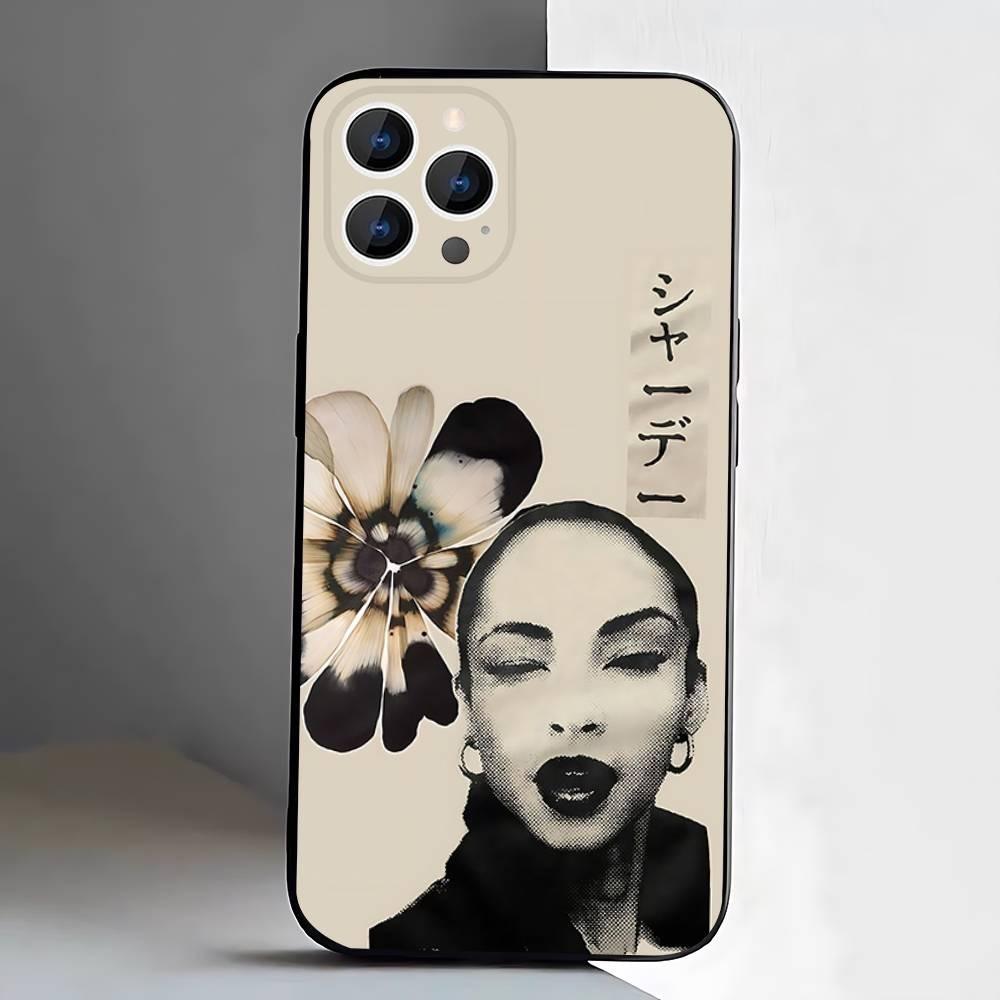 Sade Adu Love Deluxe Чехол для телефона для iPhone 17,16,15,14,13,12,Pro,Max,Plus,E,SE4,Air,Mini Черный Мягкий Короб