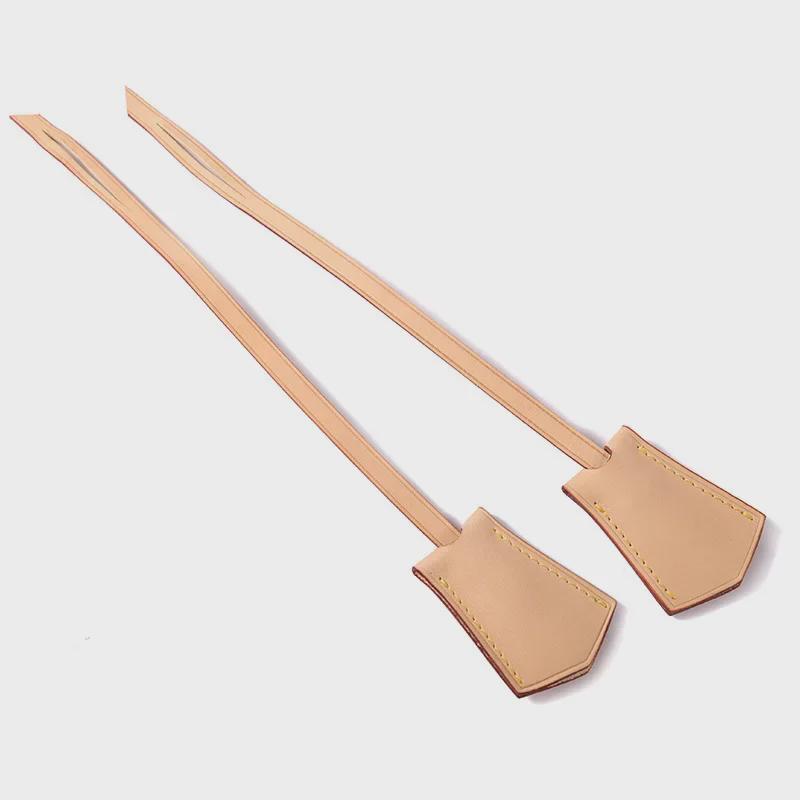 Бирка для сумки из кожи, меняющая цвет, MHS-D-10 - растительного дубления, винтажный цветочный дизайн