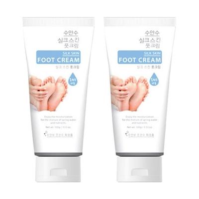Крем для ног Enesti Silk Skin Spa 100г*2шт