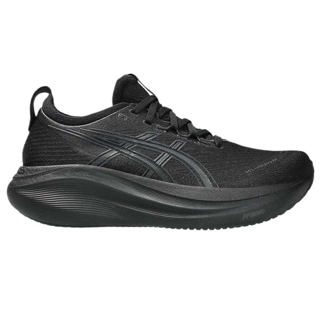 Asics Gel Nimbus 27 Wide Black Graphite Grey Women Sneakers 1012B752-001