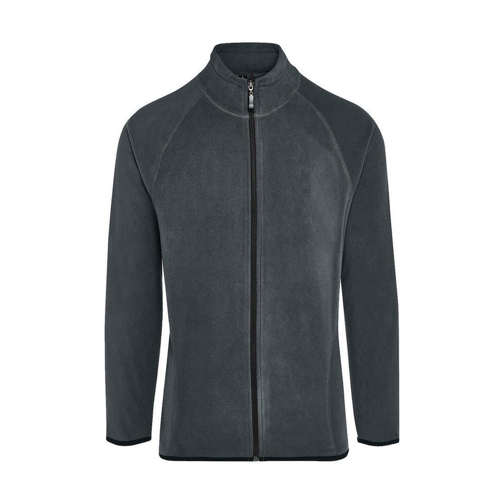 Signature Mens Zip Microfleece Tagless Jacket