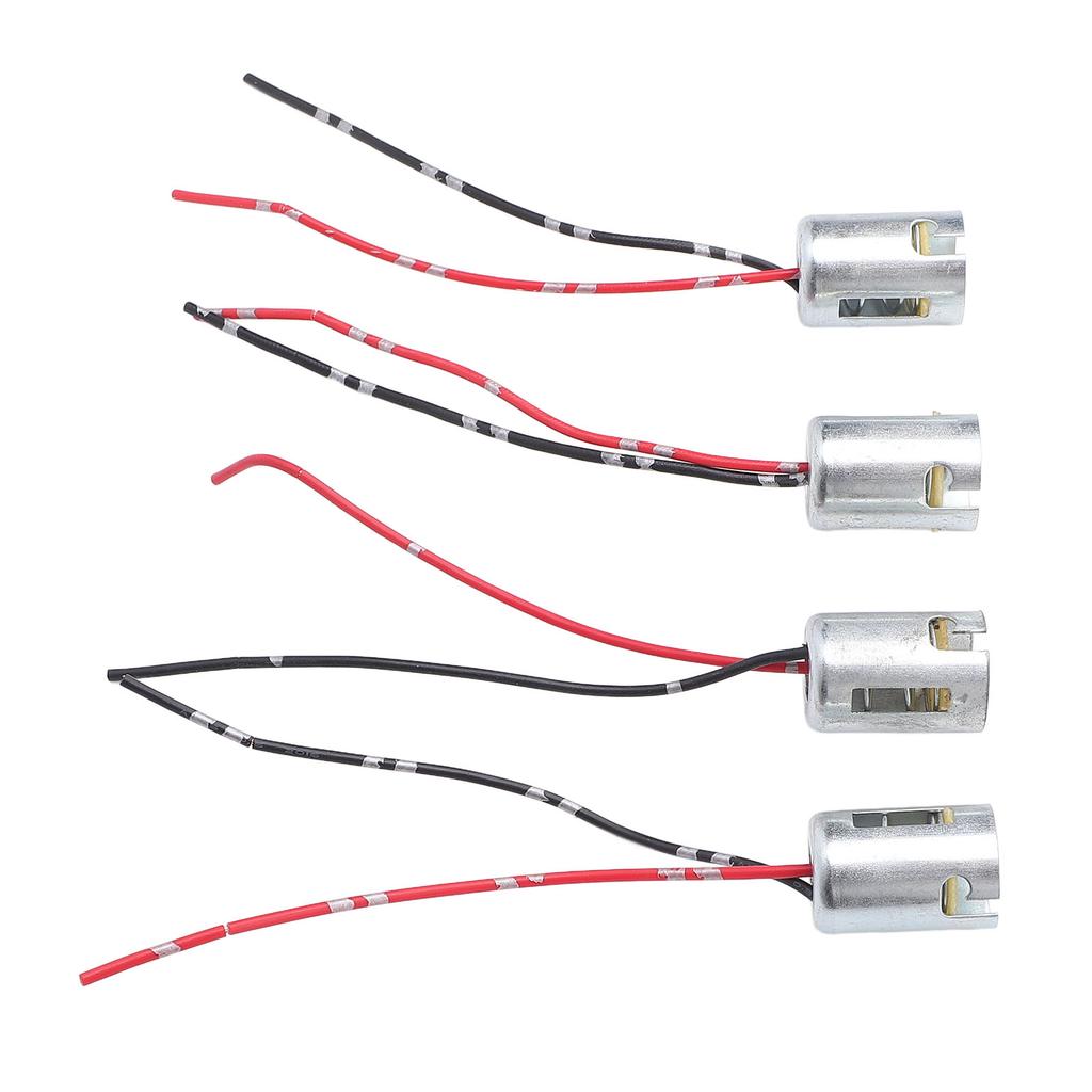 4pcs LED Bulbs Socket Holder Waterproofing Car Light Bulb Socket Adapter for Create New Turn Signal Lights Brake Light