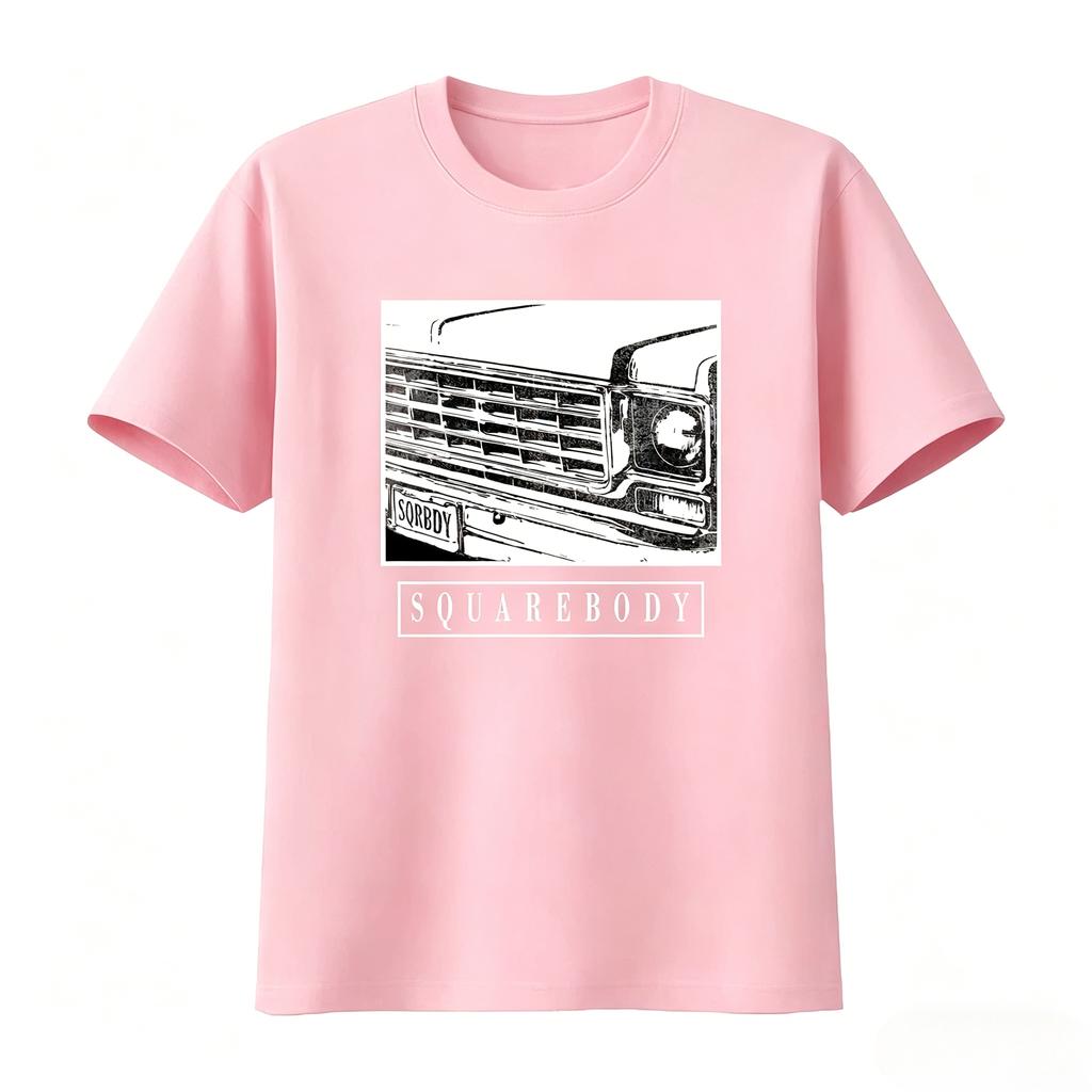 Square Body Truck T Shirt for Unisex 70s Squarebody C10 K10 Design Ideal Car Enthusiasts Unisexly Classic Present 2026 Summer T Shirt