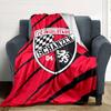 FC Ingolstadt Schanzer Print Flannel Blanket High Quality Warm Comfortable Cover for All Seasons Perfect for Gifts Home Decor
