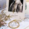 Унисекс Cuban Necklace/Bracelet из нержавеющей стали с покрытием 18 карат, витая цепь 2-5 мм