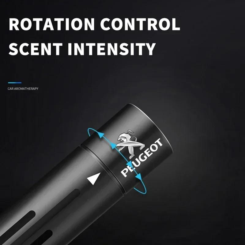 For Peugeot Car Air Freshener Outlet Air Vent Perfume Diffuser Interior For Peugeot 206 307 308 3008 207 208 407 508 2008 5008 1