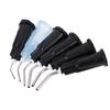 100X Dental Irrigation Bent Needle Tips Flow Dentals Flowable Composits Syringe