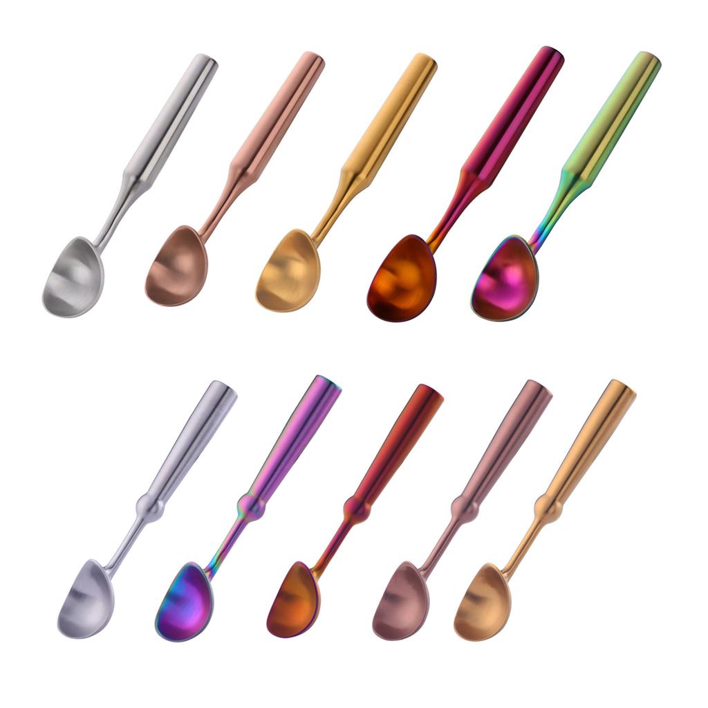 Эргономичный скребок для мороженого из нержавеющей стали, эффективный формирователь шариков мороженого с эргономичным дизайном для легкого зачерпывания