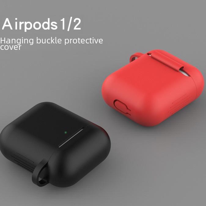 Силиконовый защитный чехол для Apple AirPods 1/2 - универсальный чехол для беспроводных наушников