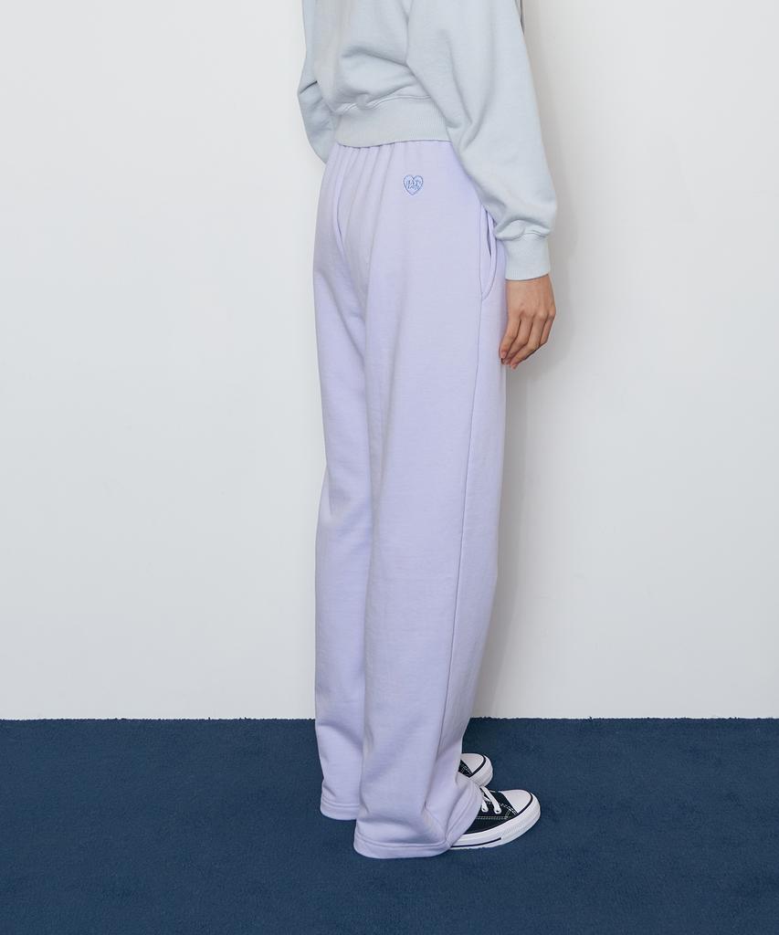BONATSPALETTE Bp Semi-Wide Heart Point Sweatpants_8 Colors
