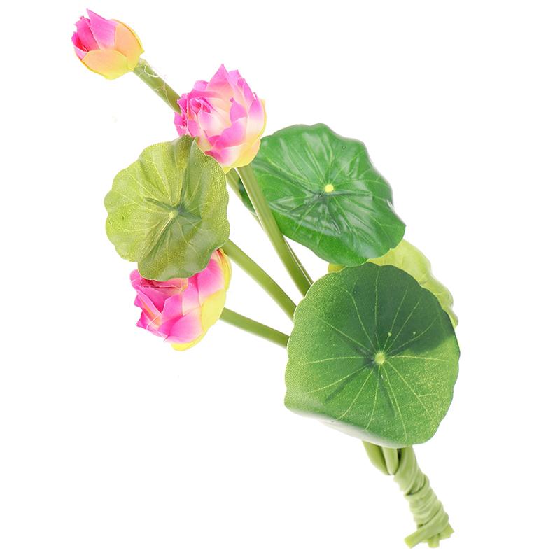 Home Decoration Pond Fish Tank Swing Personal Plastic Lotus