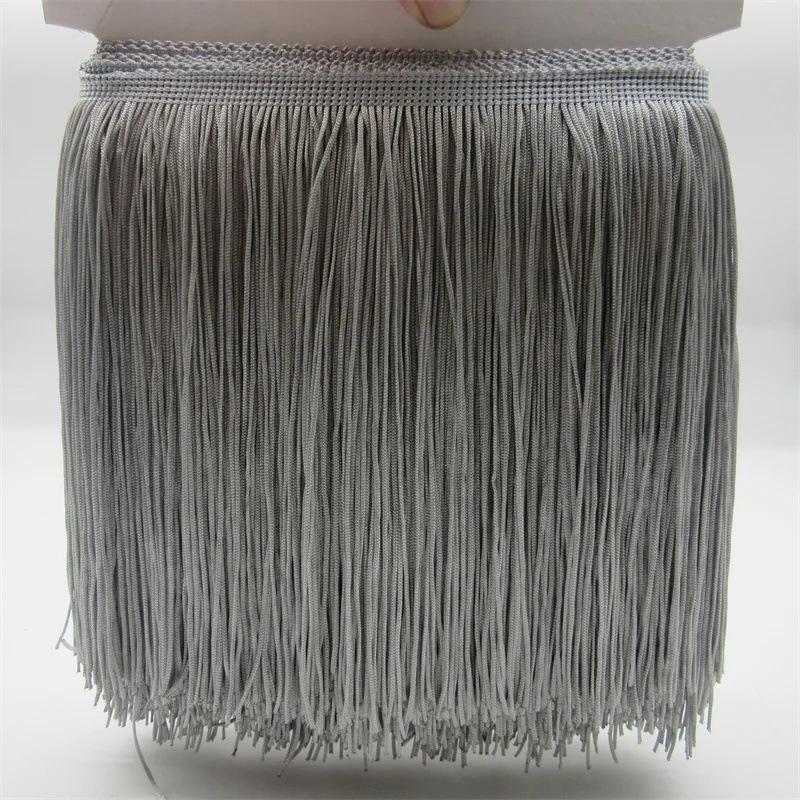 20Cm Wide Polyester Row Beard Latin Dance Fringed Lace Diy Clothing Accessories