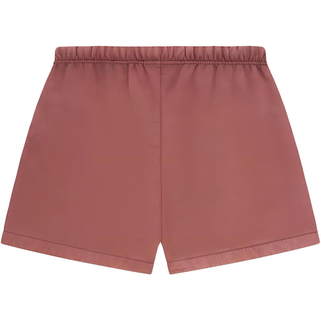 Fear of God Футбольные шорты Essentials Heavy Fleece Crimson для мужчин, красные 160BT244316F