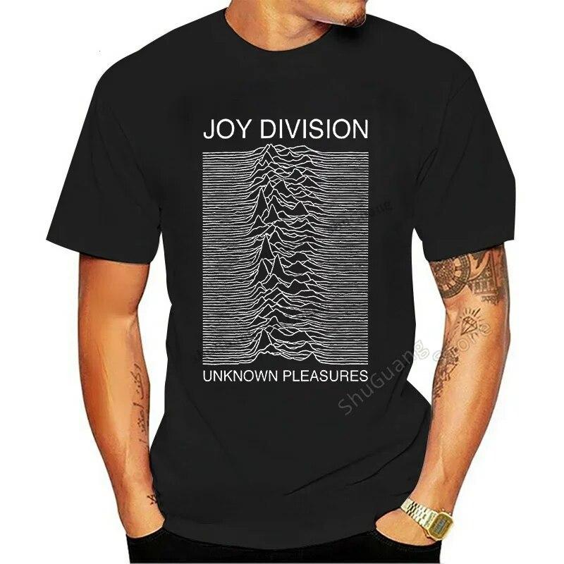 JOY DIVISION LOVE WILL TEAR US APART ЧЕРНАЯ ФУТБОЛКА POST PUNK Футболка унисекс Летняя модная футболка Футболки с графикой