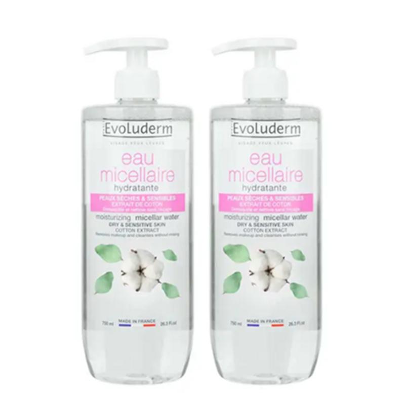 Evoluderm Micellar Water 750ml x 4 pcs
