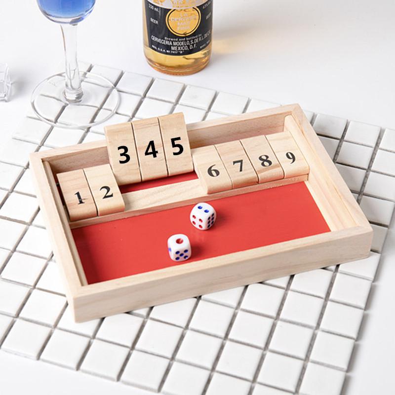 Деревянная цифровая игра-флип для двоих