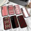 Чехол для телефона с узором-орнаментом G-Ukraine Для Samsung Galaxy A73,A72,A71,A70,A53,A52,A51,Другие Мягкий черный корпус