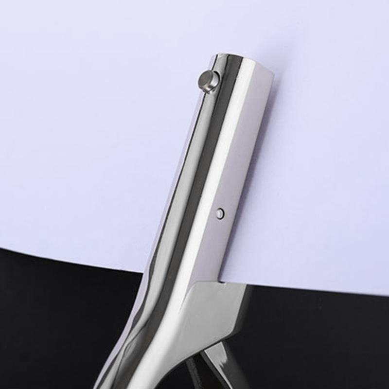 Однодырочный пробойник для длинных расстояний 3 мм 6 мм для ПВХ-карт, ID-карт, бейджей, фотографий, прочный канцелярский пробойник, стабильная работа