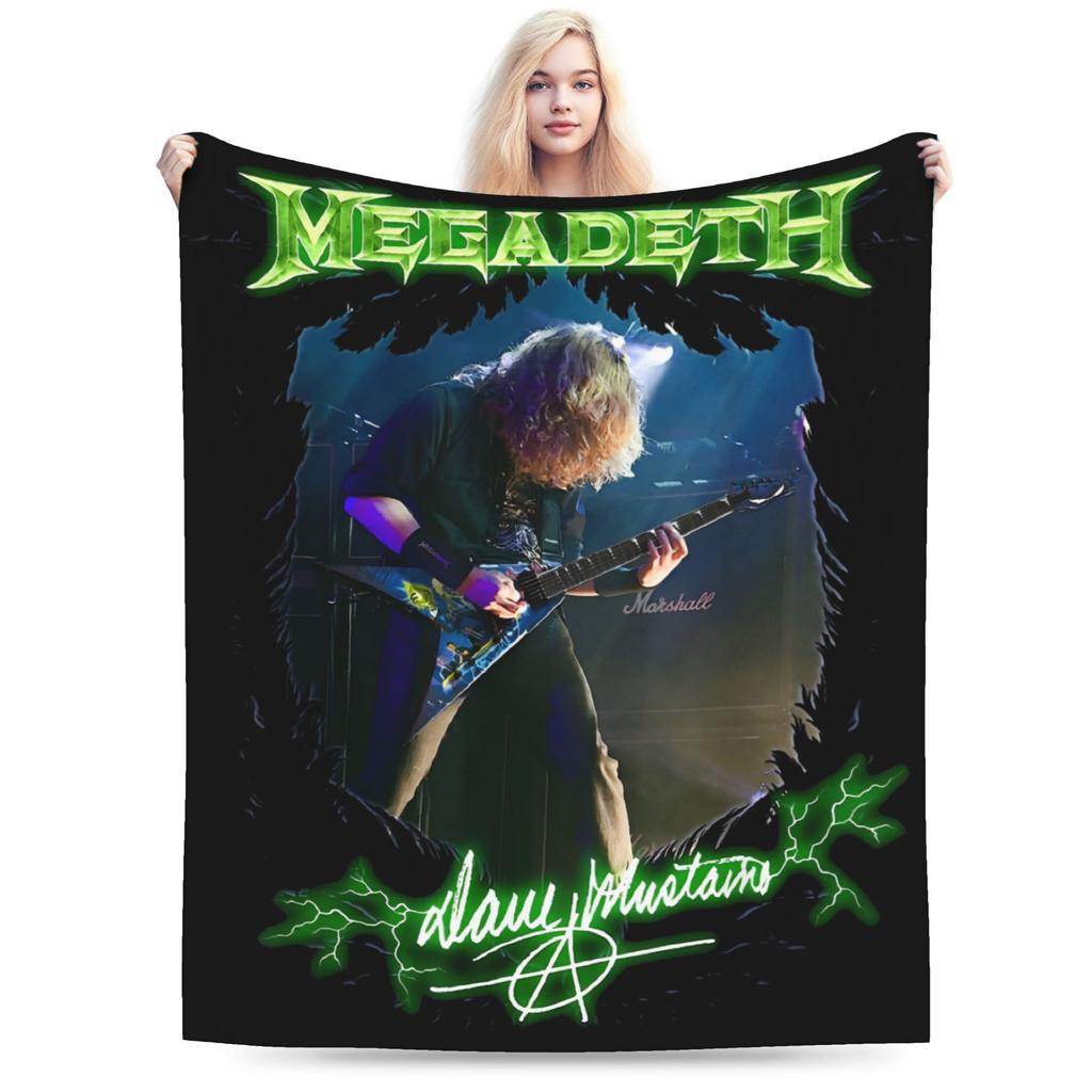 Killing Is My Business Рок-группа Плед Фланелевый Megadeth Легкий Плед для Автомобиля Дивана Кровати
