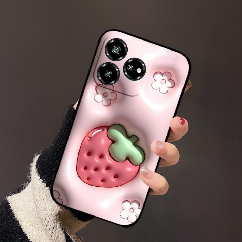 Case For ZTE Axon 60 Fundas Z2356 Silicone Phone Cover For ZTE Blade V60 Cute Cartoon Painted Soft TPU Bumper Nubia V60 Capa