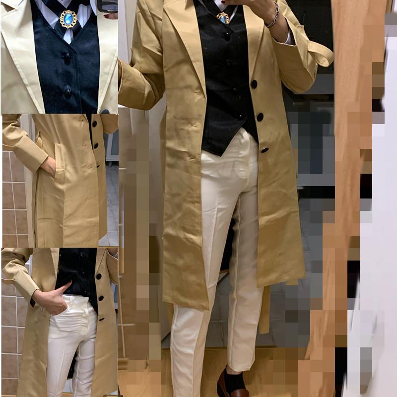 Аниме Бунго Бродячие Собаки Дазай Осаму Косплей Костюм Длинная Куртка Пальто Костюм Взрослых Мужчин Ветровка Хэллоуин Рождественская одежда