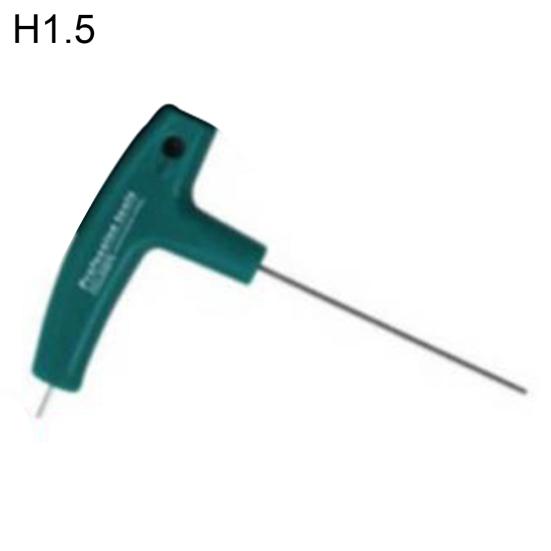 1.5/2/2.5/3/4/5/6/8/10mm T Handle Hexagon Wrench Hex Key Spanner Hand Tool