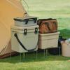 1/2 шт. Складная подставка-контейнер для кемпинга, подставка-полка, держатель для принадлежностей для кемпинга на открытом воздухе, складная подставка, подставка для термобокса