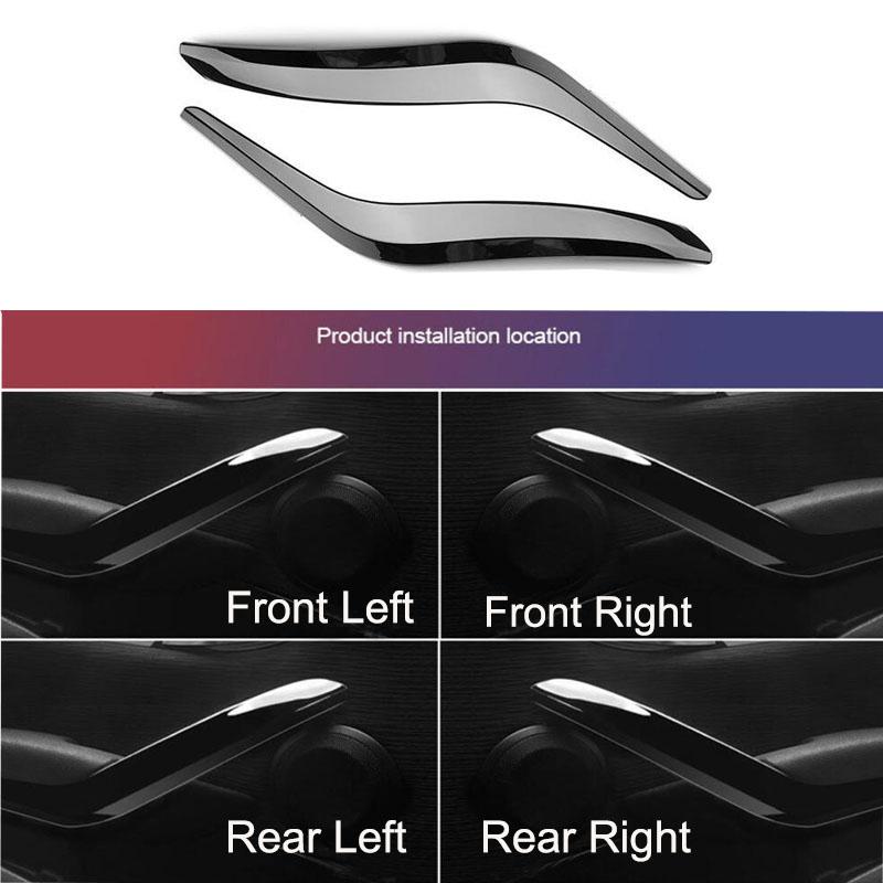 Детали салона автомобиля, левая и правая внутренняя дверная ручка, внешняя крышка, обновленный сменный комплект для BMW X1 E84