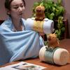 Теплая плюшевая подушка-ролл Капибара, одеяло большого размера, мягкая игрушка-животное, украшение для дома